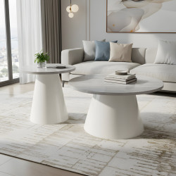 Metal Table Set - 2 Pcs